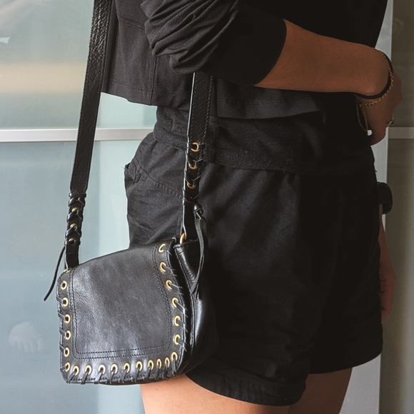 MNG Nicol Leather Crossbody Purse - Picture 6 of 9